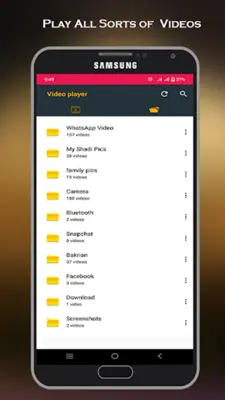 XXVi Private Video Player android App screenshot 3